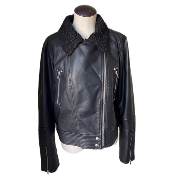 NWT PAIGE | Rooney Leather Jacket - Picture 11 of 13